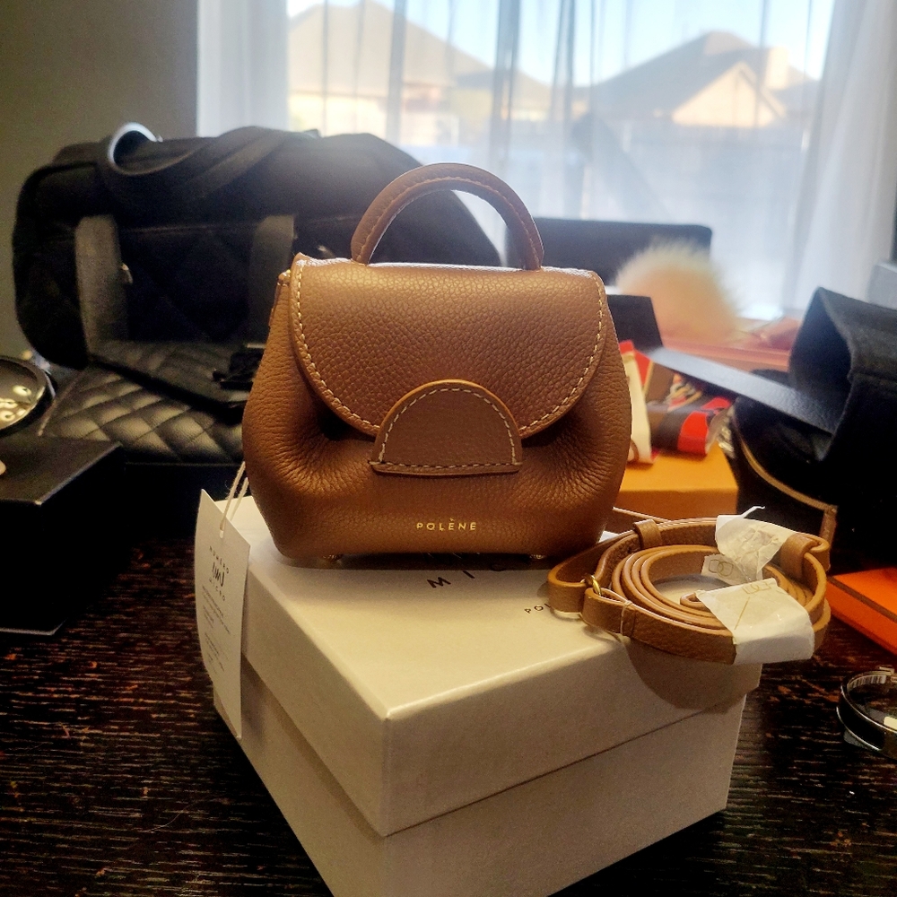 Polene nano crossbody backpack